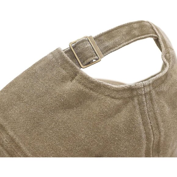 Women's Shark Khaki Fashion Baseball Cap Adjustable Strap Back Visor Sports Hat - Picture 6 of 7